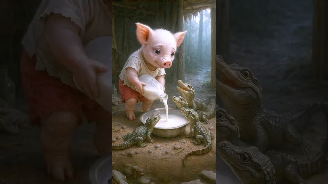 🐷🐊💞 Love Returns from the River