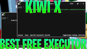 [BEST] Roblox Kiwi X Free Executor I  Bypass Byfron + How To Get Scripts I Working On PC 🔥