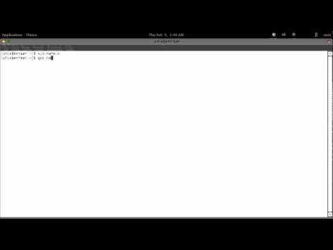 compile C program