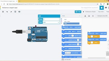Arduino ile Led Yakma(Tinkercad ve Fritzing Simülasyon üzerinden Test)