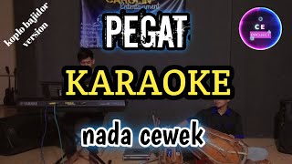 Pegat  Hendy Restu  Karaoke  Nada Cewek  Koplo Bajidor Version