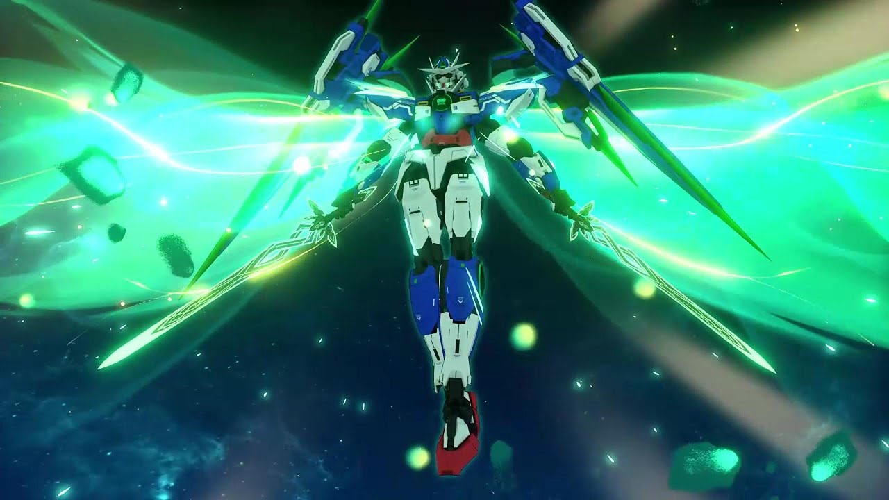 Gundam over Sam 流萤驾驶高达00Q全刃式 - YouTube