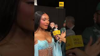 @ayrastarrofficial  at the 2024 Grammys with Okayafrica #okayafrica #ayrastarr #shorts