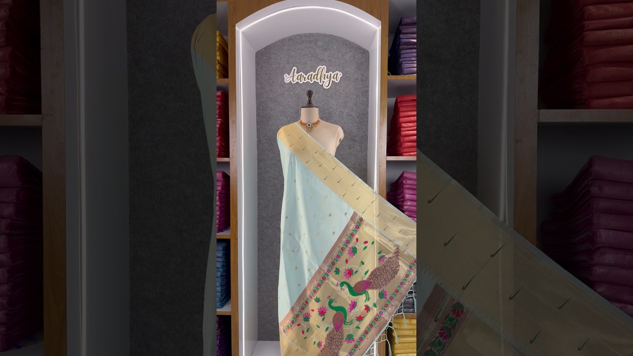 Soft Silk Paithani Dupatta for Wedding & Festive Wear