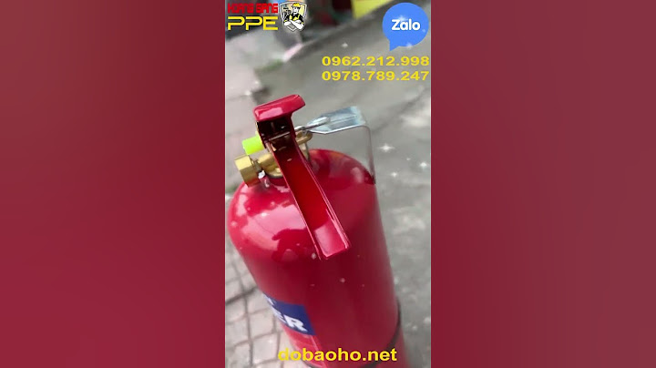 Bình chữa cháy abc 4kg giá bao nhiêu năm 2024