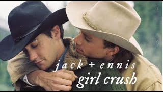 jack + ennis (brokeback mountain) | girl crush