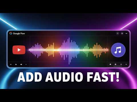 Add AI-Generated Audio to Videos with Google Flow | Step by Step Beginner Tutorial (2026)