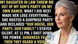 My Daughter In Law Threw Me Out Of My Sons Party On My Own Ranch What I Did Next Ruined Her