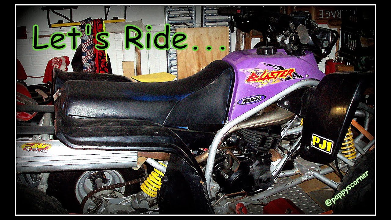 Yamaha Blaster Gas Tank Removal YouTube