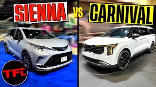 The 2025 Kia Carnival Goes Hybrid to Take on the Toyota Sienna: But Is It BETTER?