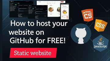 How to Host a Website on GitHub for FREE | Deploy HTML, CSS, JS Website | GitHub Pages Tutorial