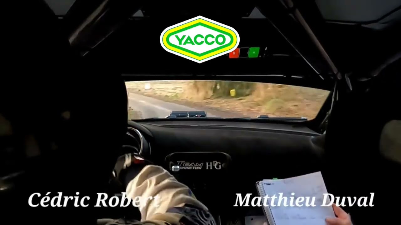 CAMERA EMBARQUEE CEDRIC ROBERT / MATTHIEU DUVAL RALLYE DU TOUQUET 2025