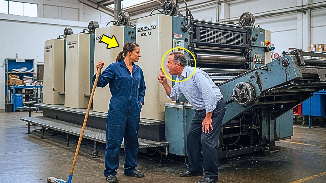 “¡TÚ SOLO BARRE Y CÁLLATE!” — LE ORDENARON A LA NUEVA EMPLEADA… SIN SABER QUIÉN FIRMABA LOS CHEQUES