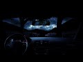 Rain on Car Sound for Sleeping | DIMMED SCREEN Sleep and Relaxation, Nature Sounds