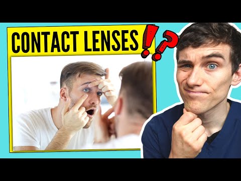 Video: 4 spôsoby, ako zaobchádzať s nepohodlnými kontaktnými šošovkami