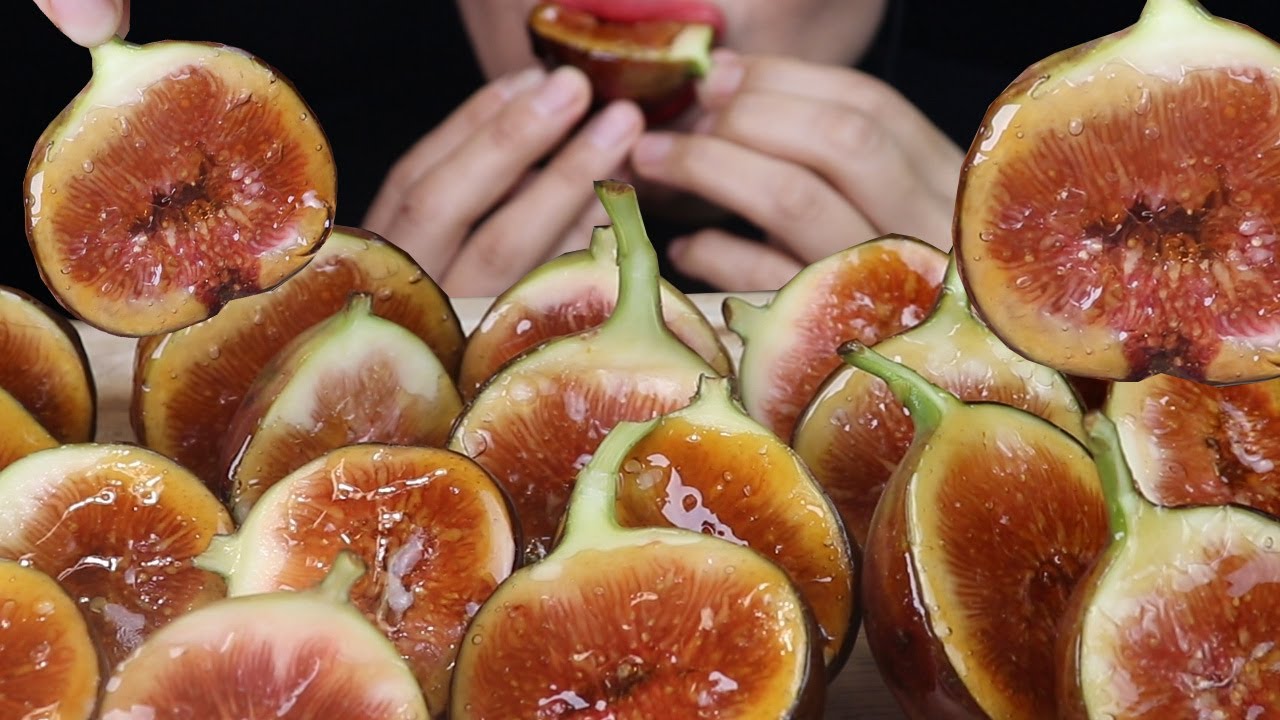 ASMR   Tanghulu Candied Fruit Figs,tangerine🍊 Mukbang|무화과탕후루 ,귤탕후루🍊 Kẹo trái cây フルーツ飴