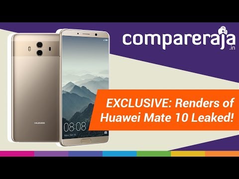 EXCLUSIVE LEAK: 360-Degree Renders of Huawei Mate 10