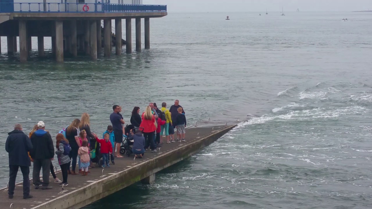 Tide coming in at morecambe bay YouTube