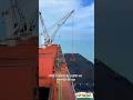 Dangerous Loading and Unloading of Coal #facts #coal #crane #amazingfacts