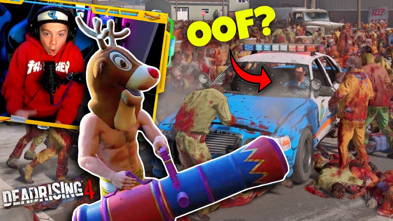 ZOMBIE GINGERBREAD MAN?! - Dead Rising 4