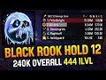 Black rook hold 12  242k overall first key season 3 frost dk pov  world of warcraft