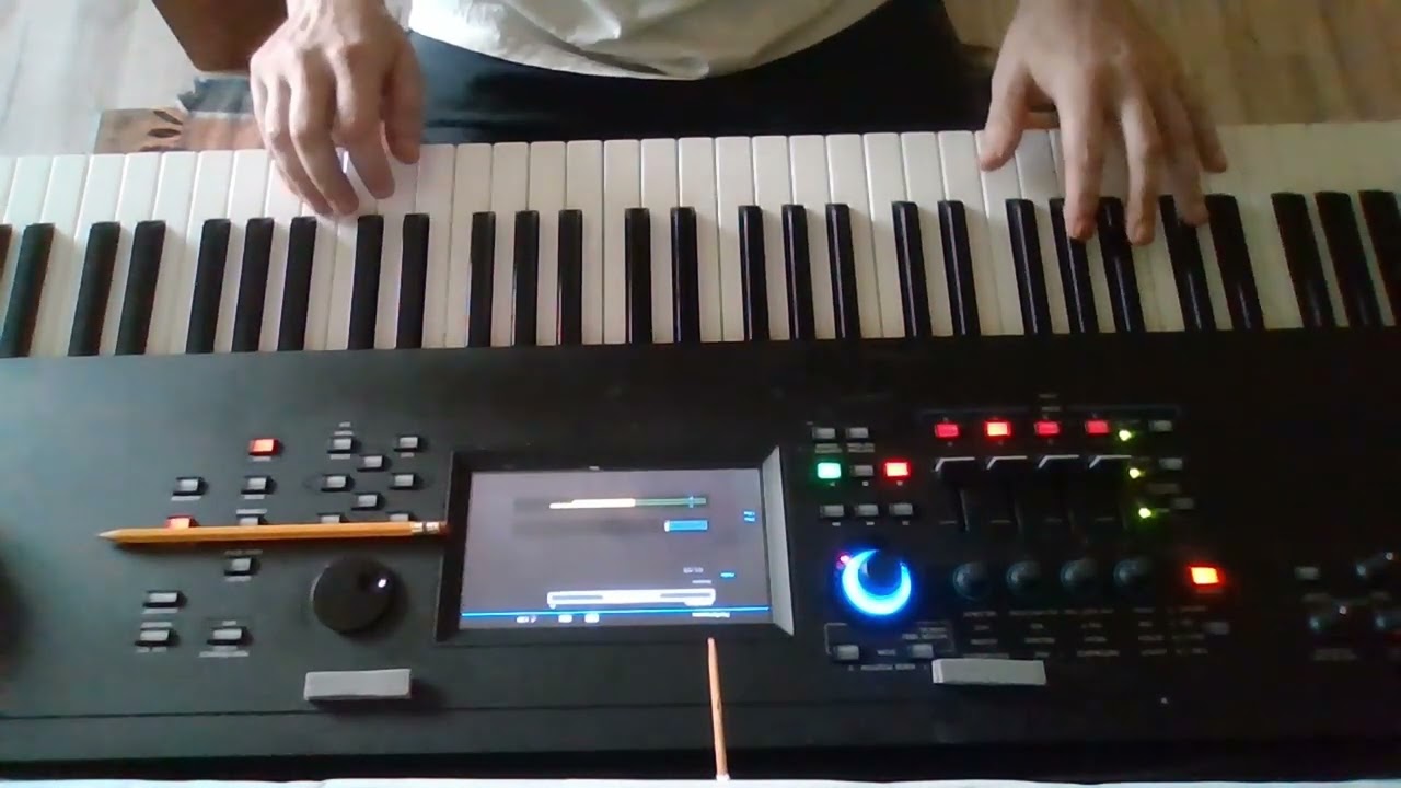 Enya - Only Time - (ChordFreak Remix) Techno EDM on Yamaha MODX Synthesizer