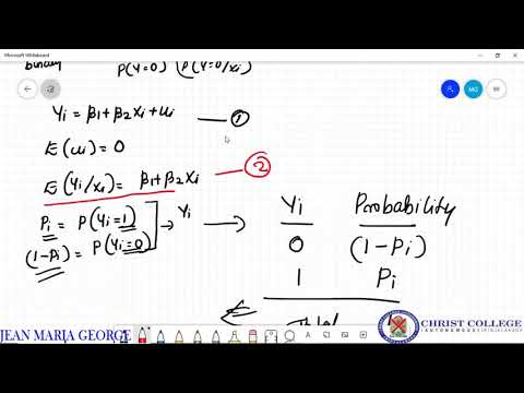 Linear Probability Model (LPM) - YouTube