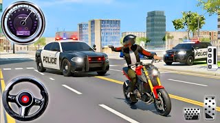 🚓 Police Car Chase Simulator 3D – Real City Cop Pursuit Gameplay (Android) screenshot 1