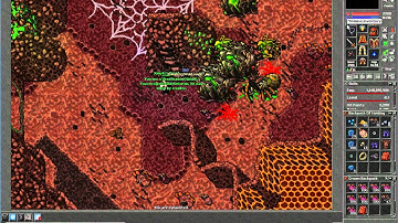 Tibia - Nerana Server - Luring on lvl 190 Mage