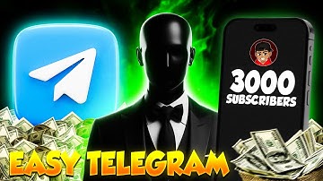 Get Easy 3000 Telegram Subscribers (How To Grow Telegram Channel)