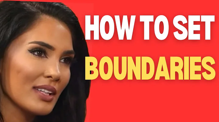 HOW TO SET BOUNDARIES WITH ANYONE!!! - DayDayNews