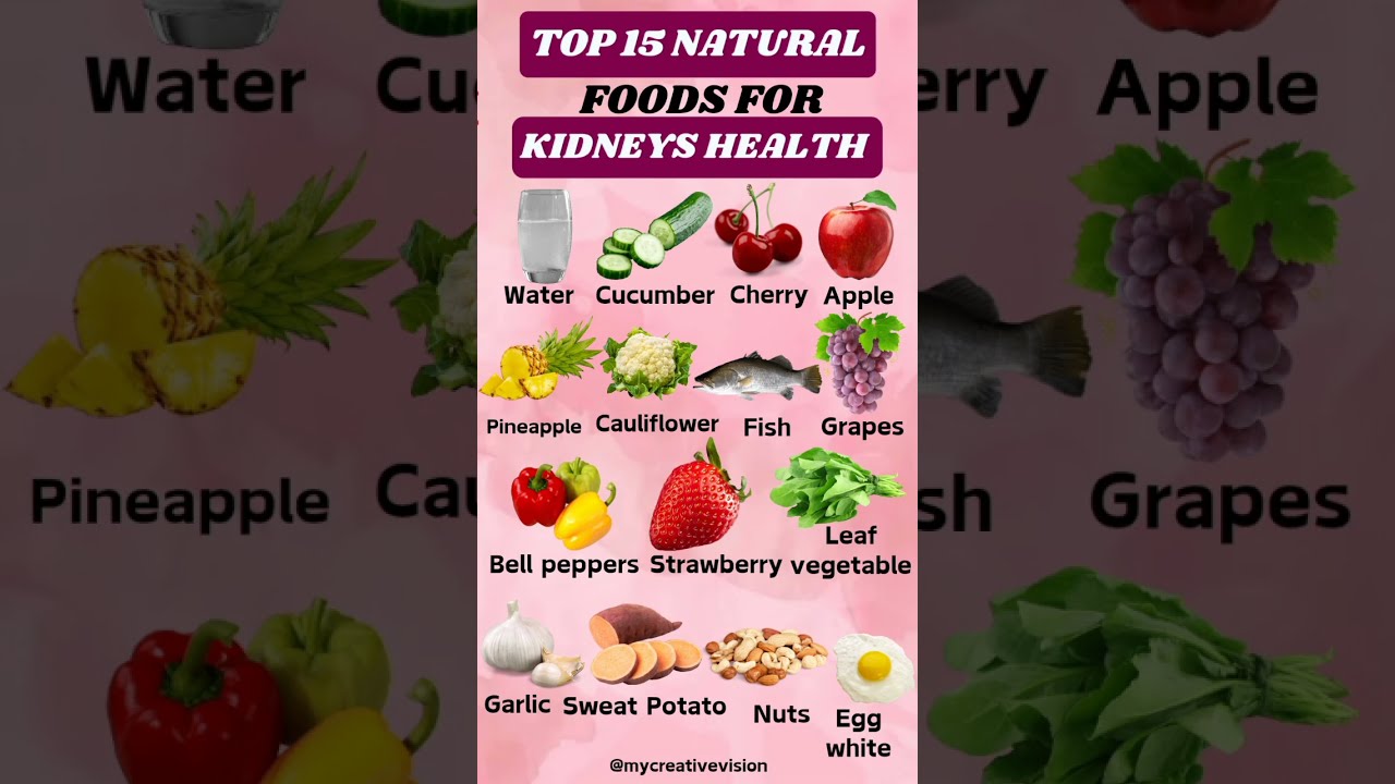 Top 15 Foods For Kidney Health Kidneyhealth Food