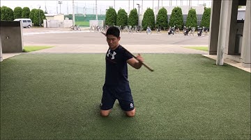 Tall kneeling thoracic rotation