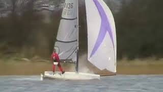 Vortex dinghy Sailing ACTION