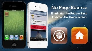 No Page Bounce: Eliminates the Rubber Band Effect on the Home Screen