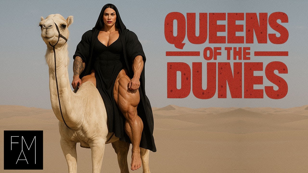 QUEENS OF THE DUNES – Official Trailer | Sci-Fi Movie about Muscular Warrior Women of the Desert