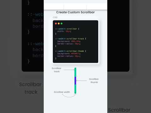 create custom scrollbar