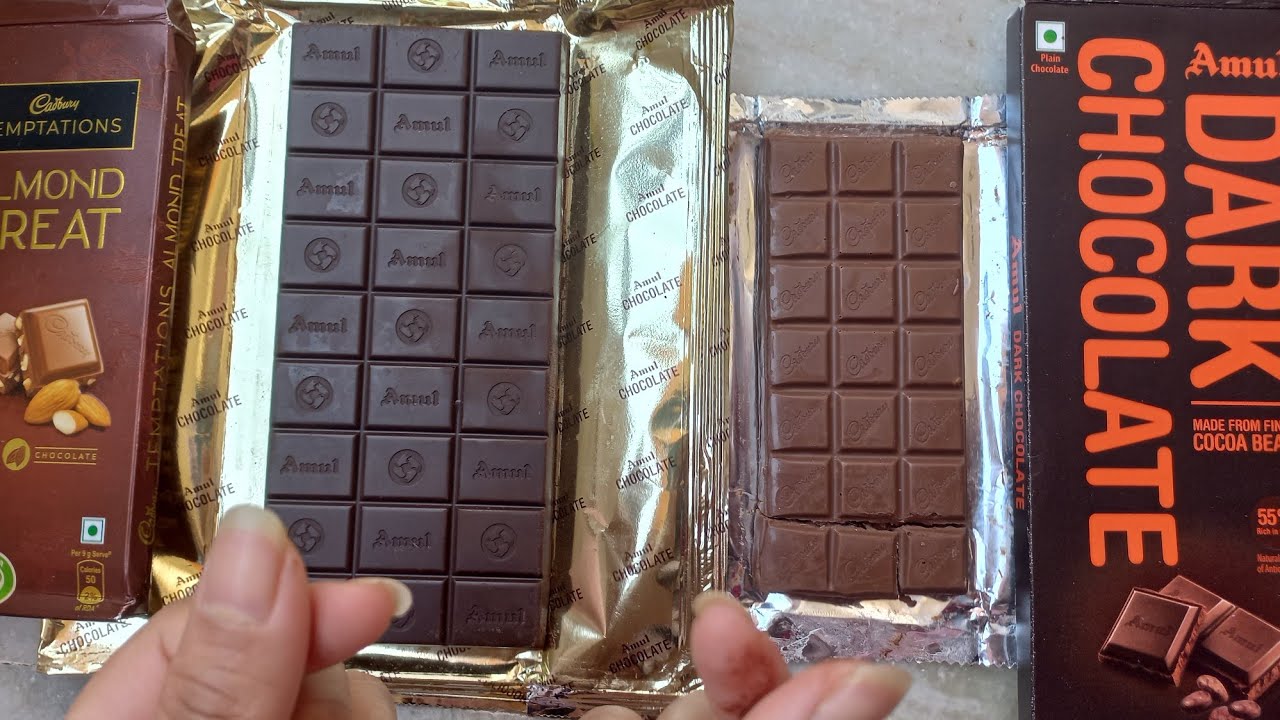 Cadbury V s Amul Dark Chocolate Comparison YouTube Cadbury V s Amul Dark Chocolate Comparison YouTube
