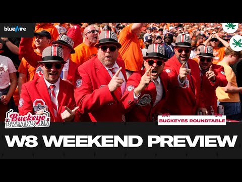 Week 8 Weekend Preview - Biggest Big Ten Matchups | Playoff Game in South Bend | SEC Barnburners