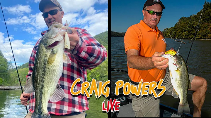 Baitman Live with CRAIG POWERS ! Topwater and Bals...
