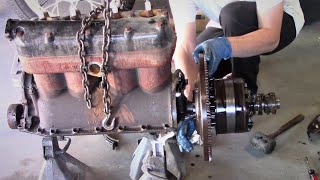 What broke on the truck? Model T transmission disassembly.