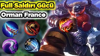 Gülmekten Öldük Full Saldırı Gücü Franco Orman Bunu Kesin İzlemeniz Lazım Mobile Legends