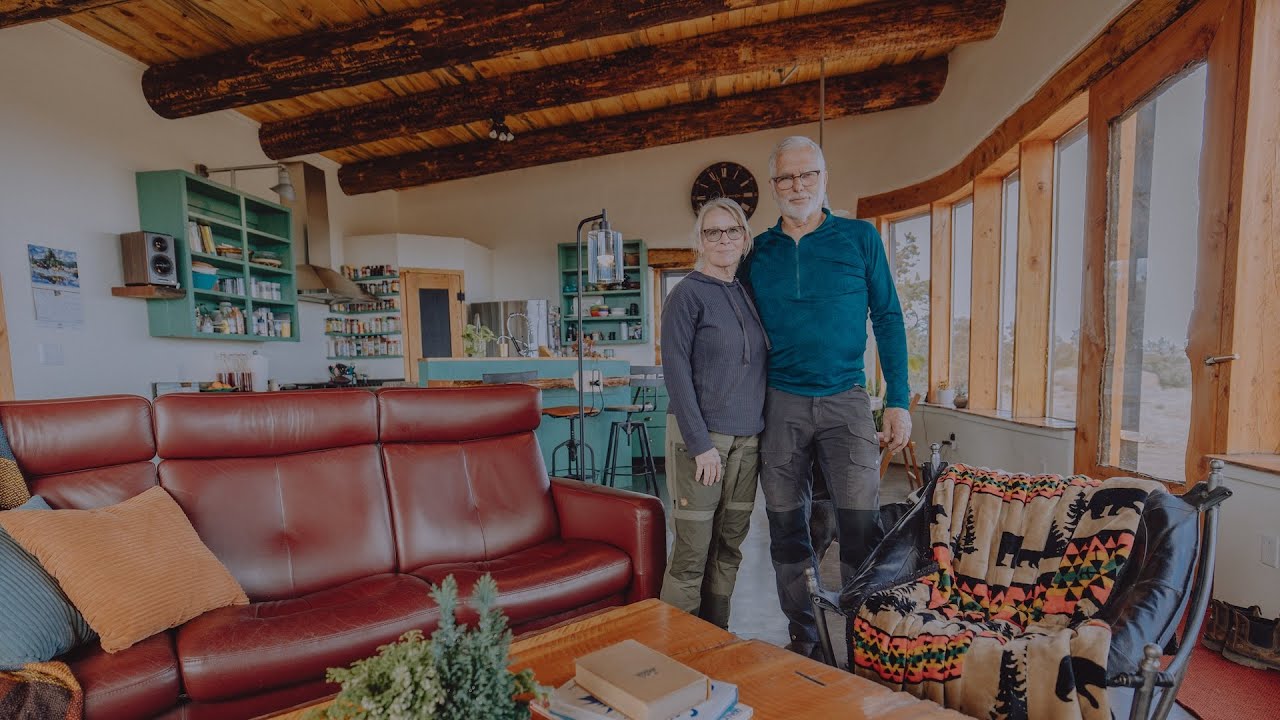 Casa pequeña de hormigón: un diseño innovador