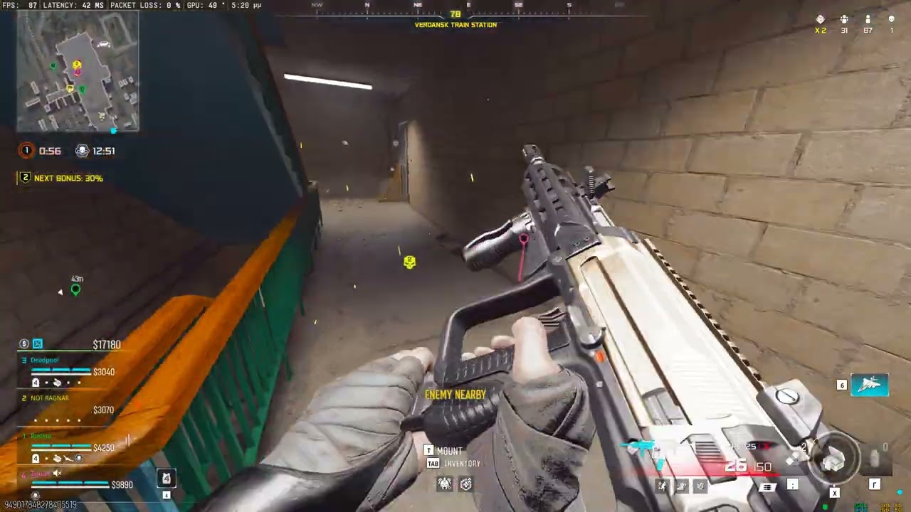 Call of Duty Modern Warfare Warzone Verdansk 2.0 Full Game Victory (166){QUADS}