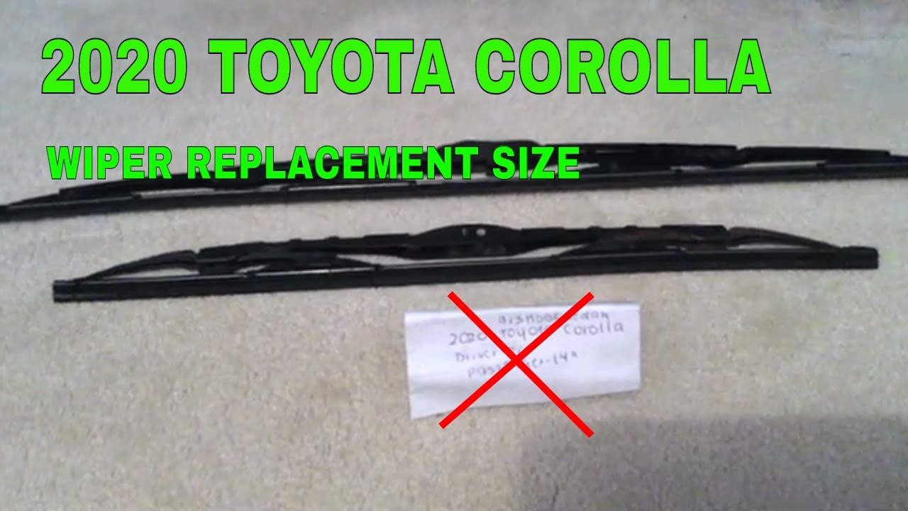 The Vision Saver passenger wiper blade for Toyota Corolla can be found on Walmart.com.