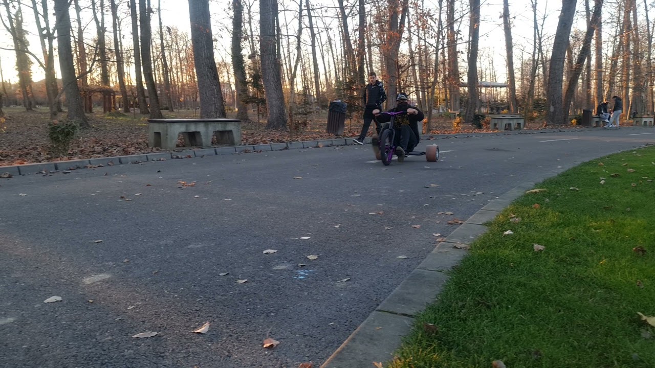 CUS7OM Ind. & Triad Drift Trike Romania  👀 just 360 sliding test