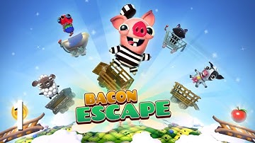 Bacon Escape Gameplay Part 1 - Levels 1 2 3 ( iOS Android)