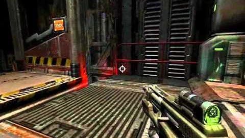 Quake 4 with narration part 18 - Dispersal Facility - Walkthrough ( 1 of 2)