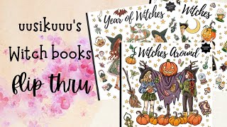 Flip Through uusikuuus witch books  - adult coloring