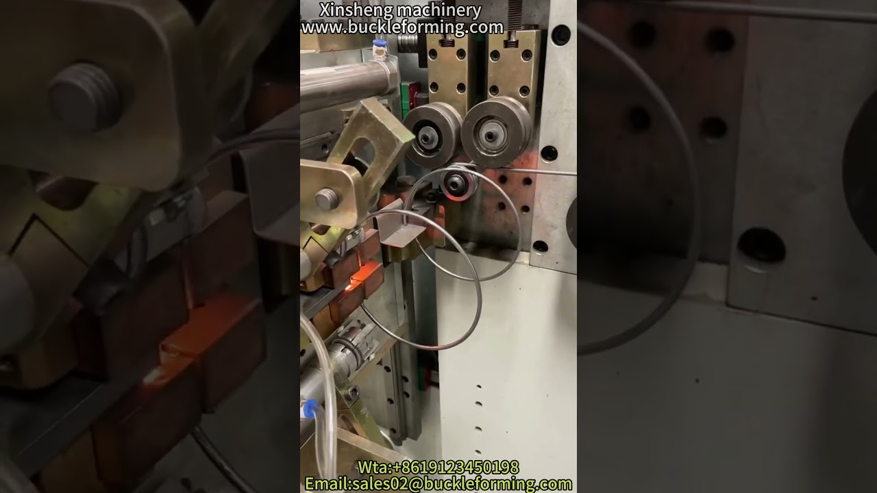 Hydraulic circle forming+welding machine  